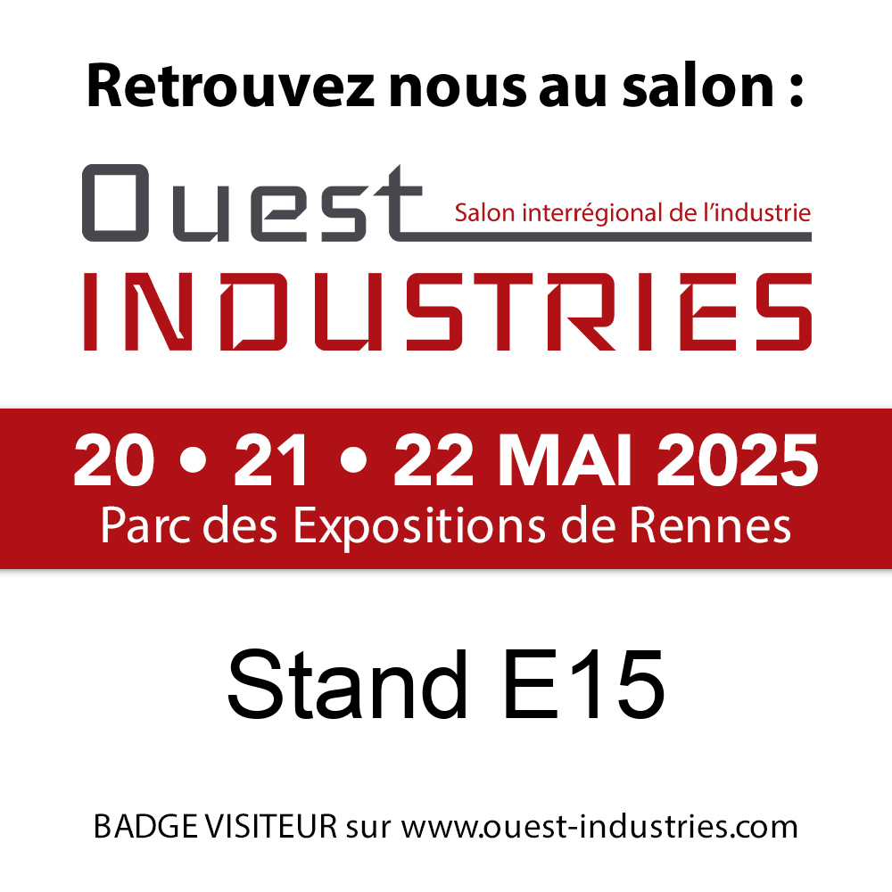 You are currently viewing HMD Précision au Salon Ouest Industrie à Rennes !